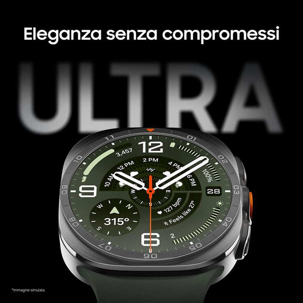 Immagine del prodotto SAMSUNG - Galaxy Watch Ultra2 47mm LTE 2+64GB-Titanium Gray