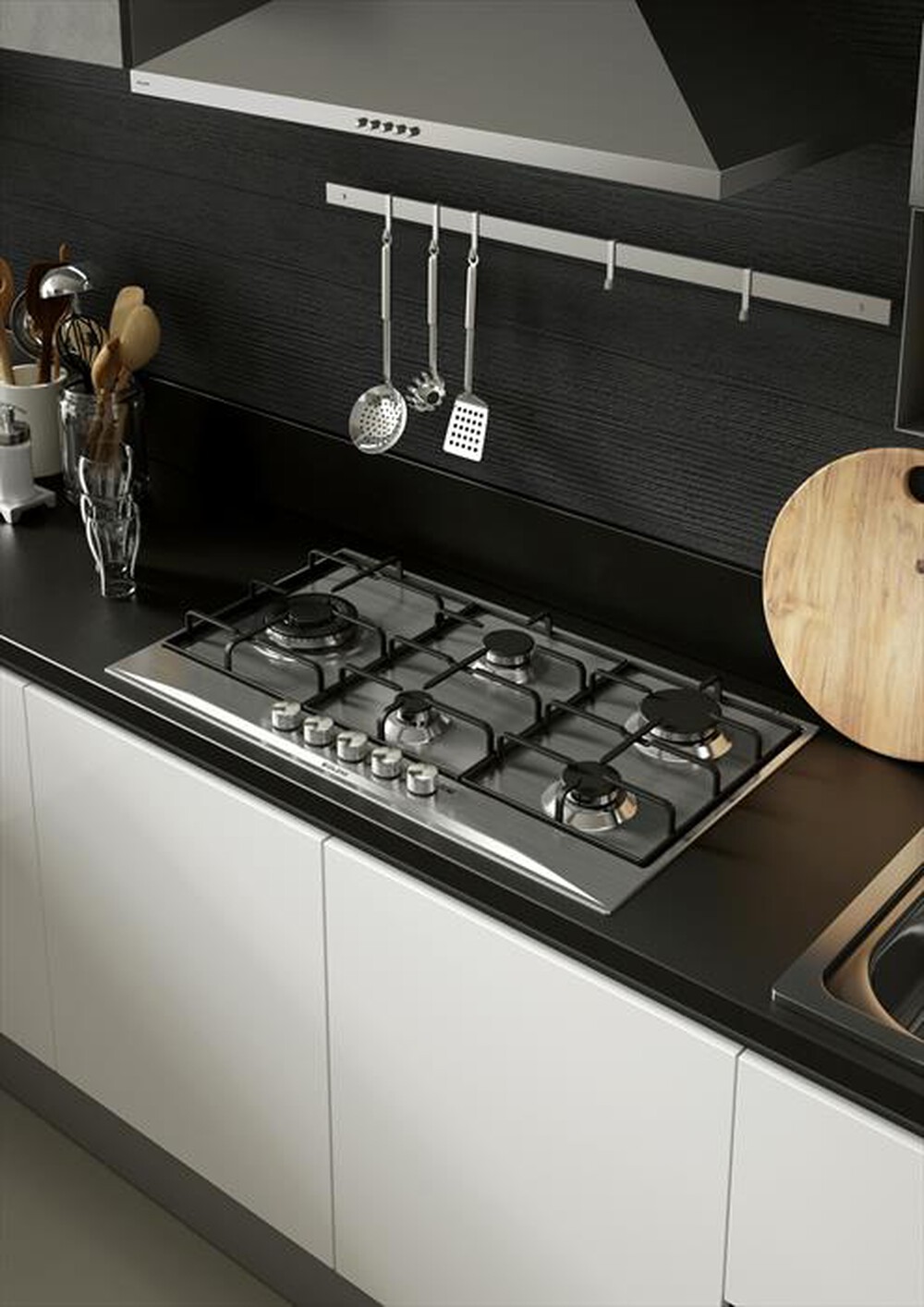 Immagine del prodotto GLEM GAS - Cappa decorativa a parete GHP945BK-NERO