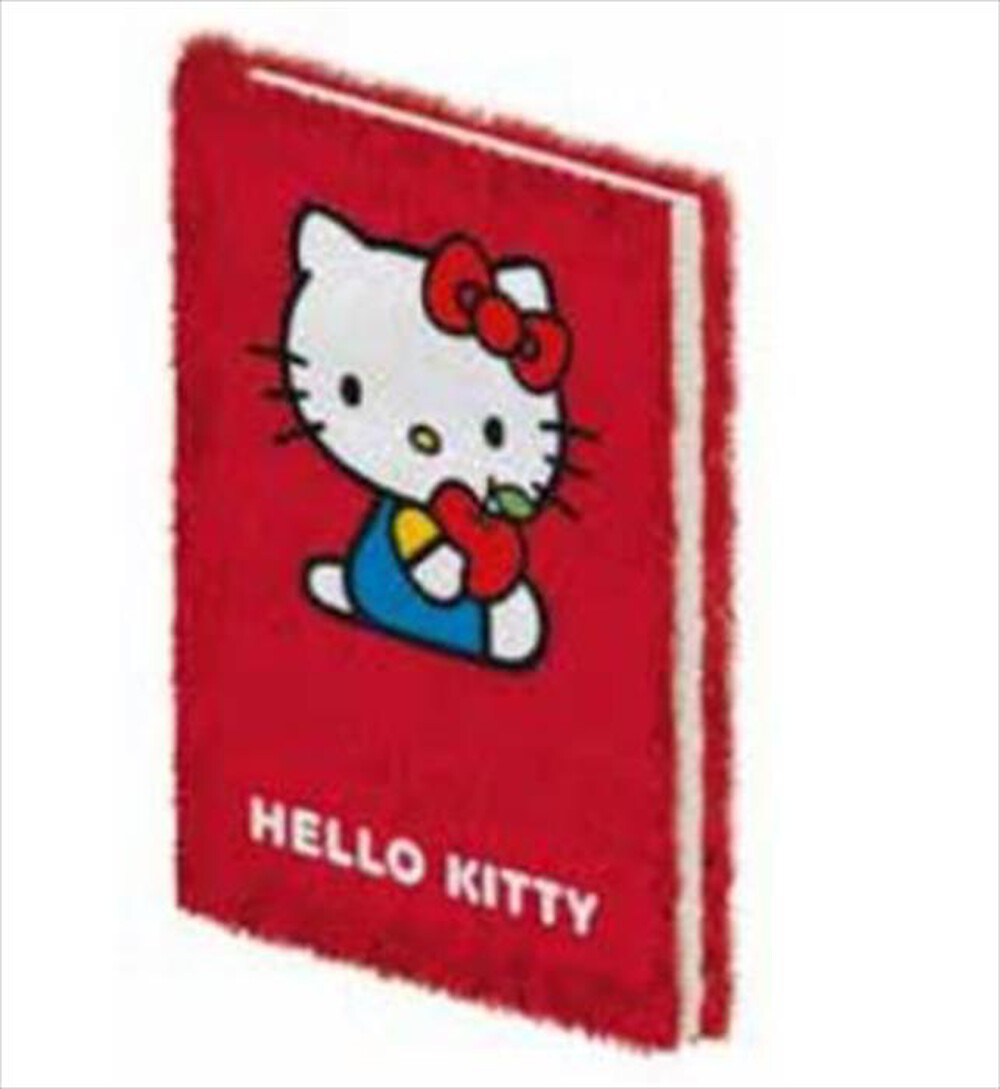 Immagine del prodotto PYRAMID - HELLO KITTY - A5 PLUSH NOTEBOOK CASEBOUND-Rosso