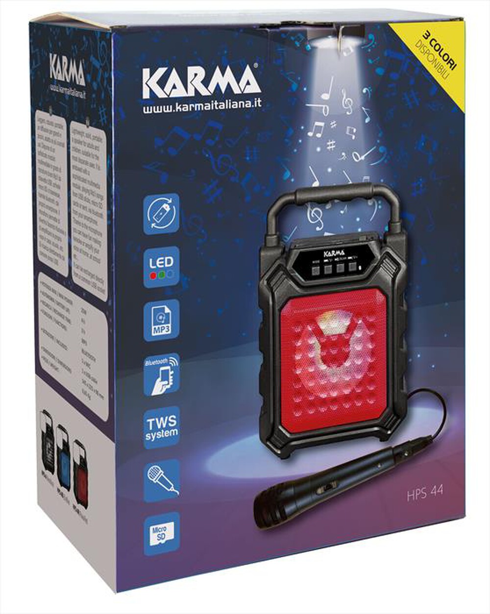 Immagine del prodotto KARMA - HPS 44-Nero