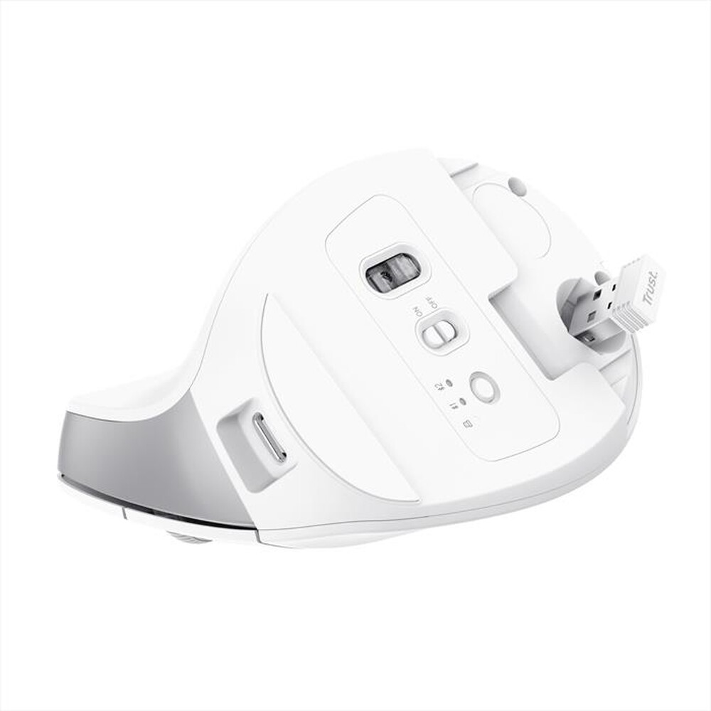 Immagine del prodotto TRUST - Mouse ergonomico wireless BAYO+-White