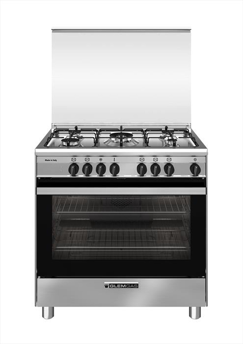 GLEM GAS - Cucina SA865MI6 Classe A-Inox