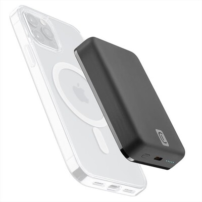 CELLULARLINE - Powerbank PBMAGSF10000WIRK-Nero