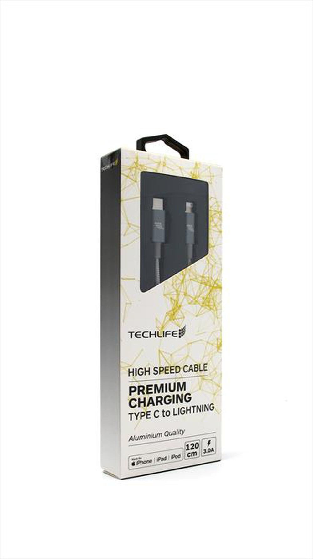 Immagine del prodotto TECHLIFE - Cavo High Speed Type C TLMT0009G
