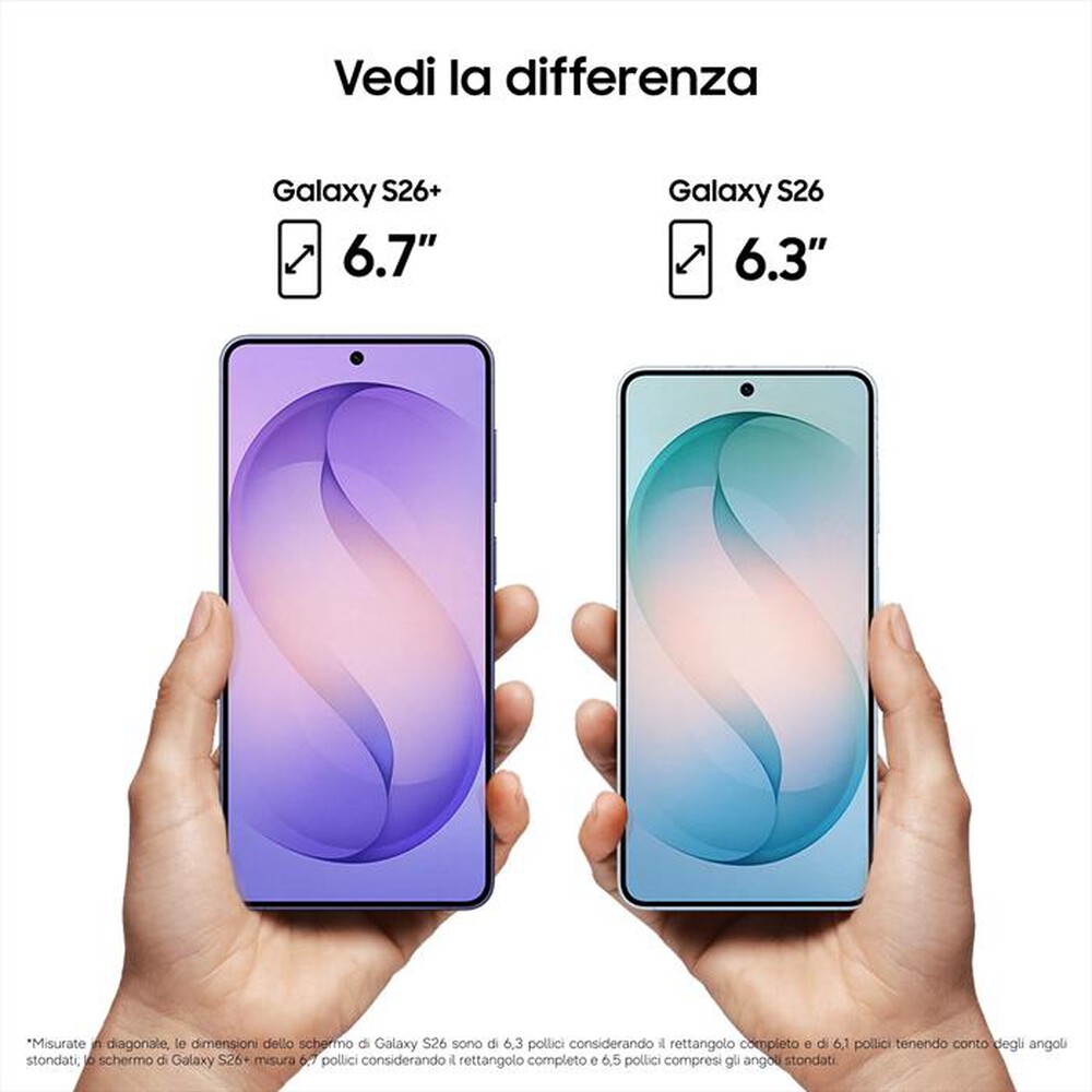 Immagine del prodotto SAMSUNG - Smartphone Galaxy S26 256GB/12GB-White