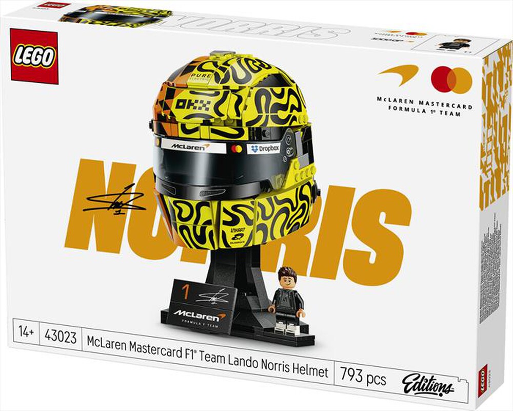 Immagine del prodotto LEGO - EDITIONS Casco di Lando Norris McLaren - 43023