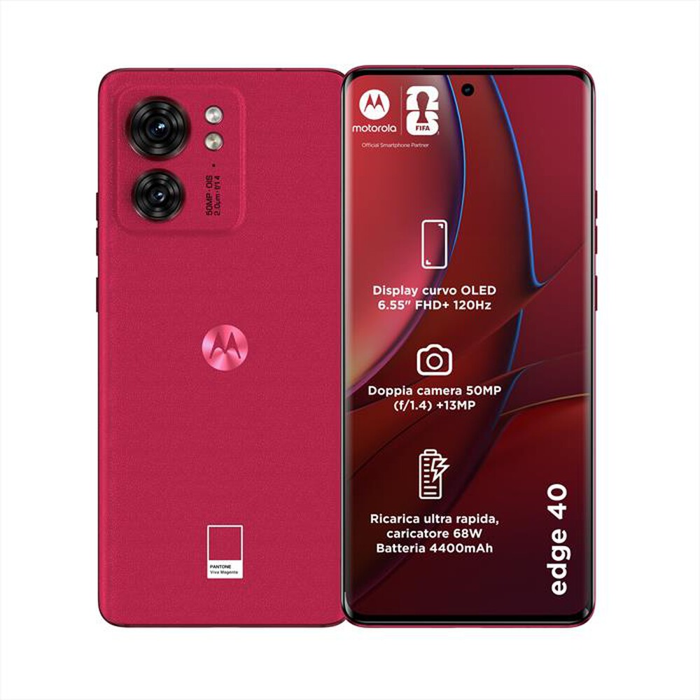 Immagine del prodotto MOTOROLA - Smartphone EDGE 40-Viva Magenta