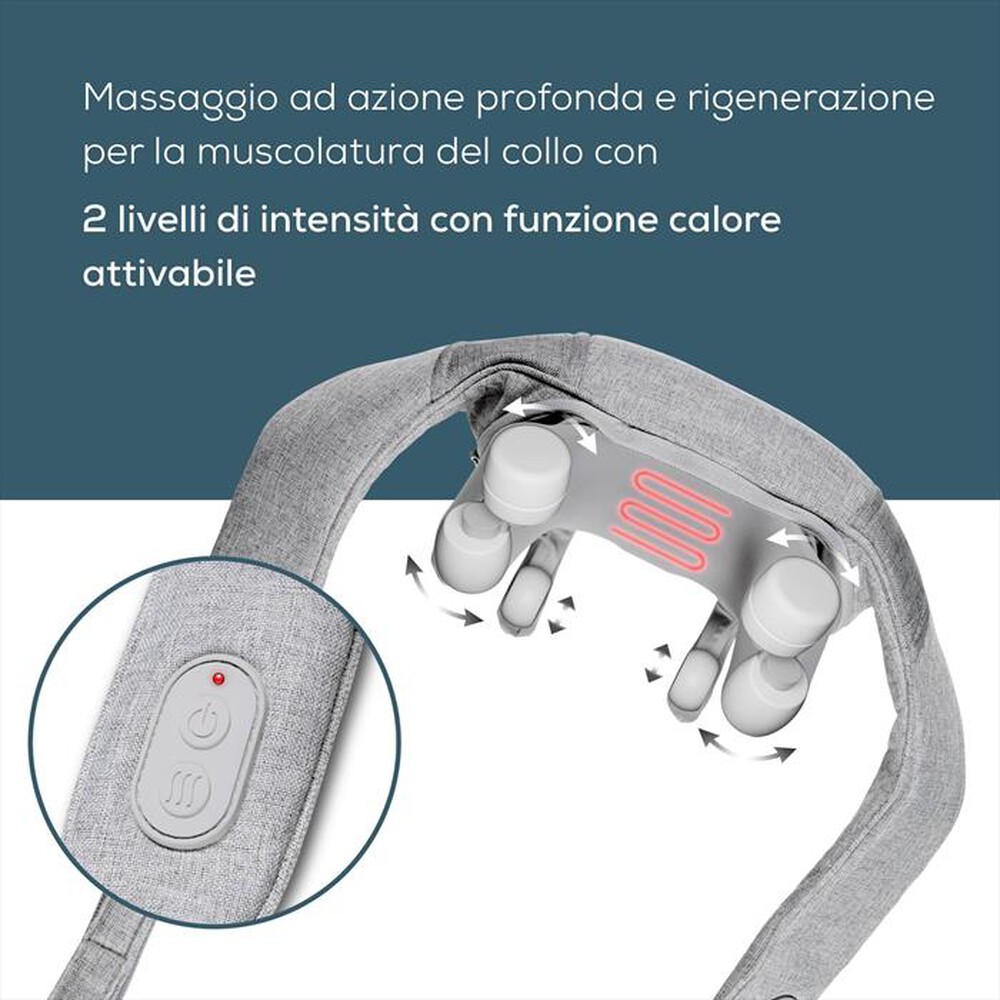 Immagine del prodotto BEURER - Massaggiatore cervicale senza fili MG 154-Grigio