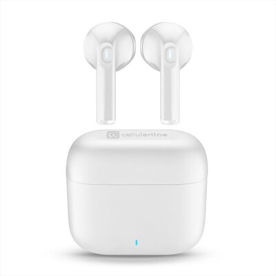 CELLULARLINE - Auricolari TWS WAVY CAPSULE-Bianco