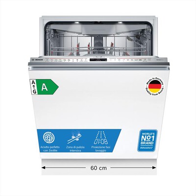 BOSCH - Lavastoviglie SMV8YCX02E Classe A 14 Coperti