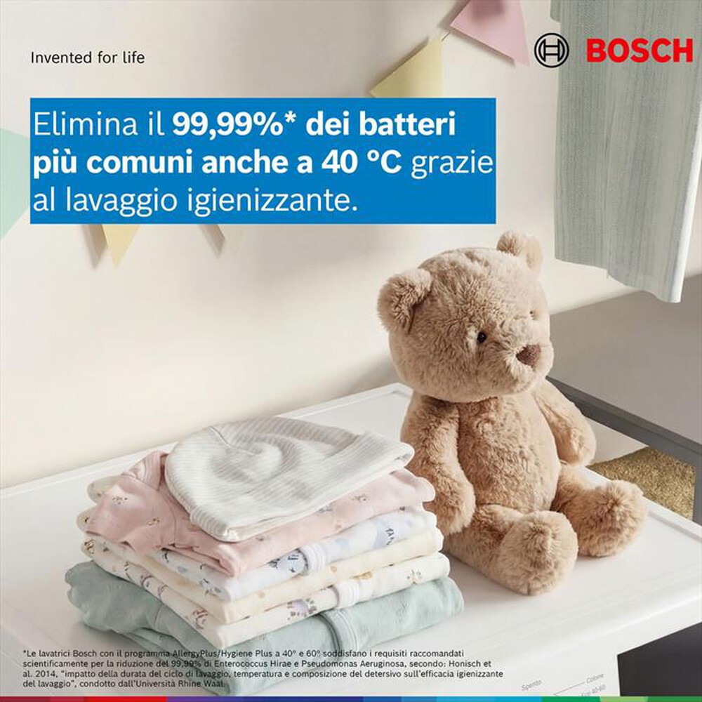 Immagine del prodotto BOSCH - Lavatrice Serie 4WAN28219IT 9Kg 1400G Classe A-Bianco