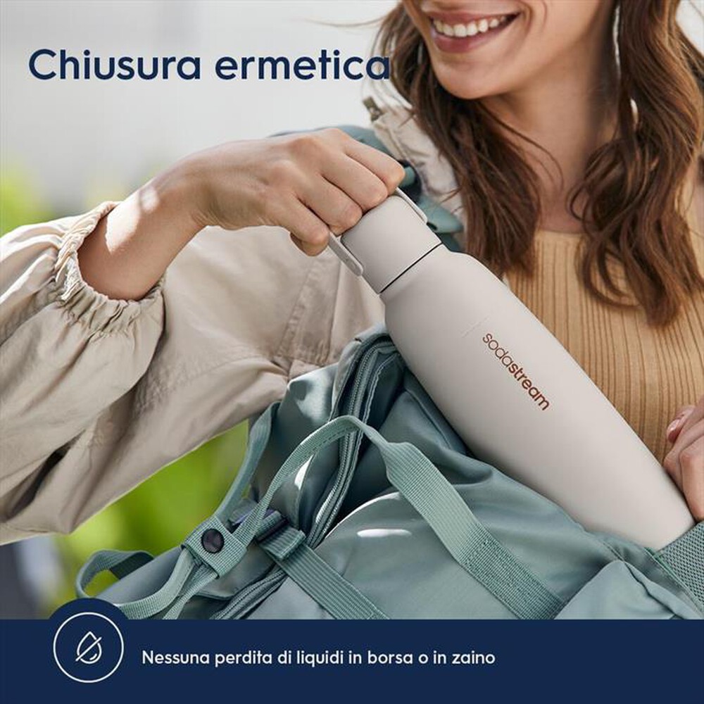 Immagine del prodotto SODASTREAM - Borraccia Termica Fizz&Go Sand-BEIGE