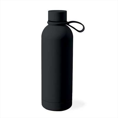 PURO - Bottiglia in acciaio doppio strato 500ml-nero