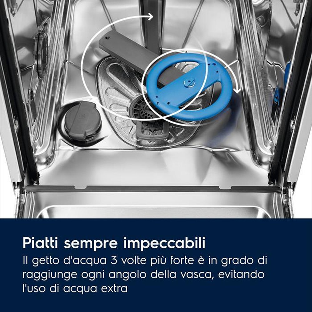 Immagine del prodotto ELECTROLUX - Lavastoviglie EES63400L Classe C 14 coperti-Bianco