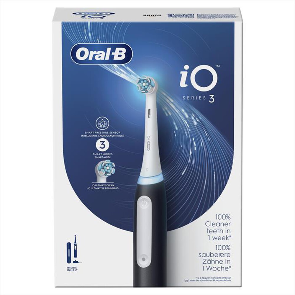 Immagine del prodotto ORAL-B - Spazzolino elettrico IO 3-Nero