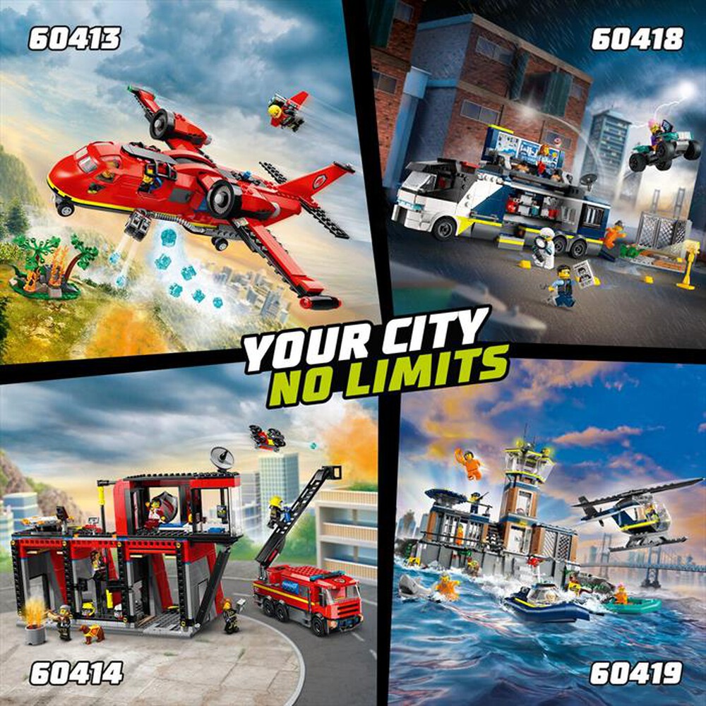 Immagine del prodotto LEGO - CITY Fire Caserma dei pompieri e autopompa 60414