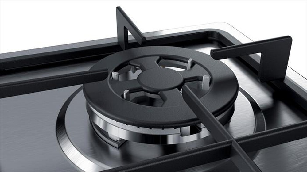 Immagine del prodotto BOSCH - Piano cottura a gas PGH6B5B60 4 fuochi 58,2cm-Inox