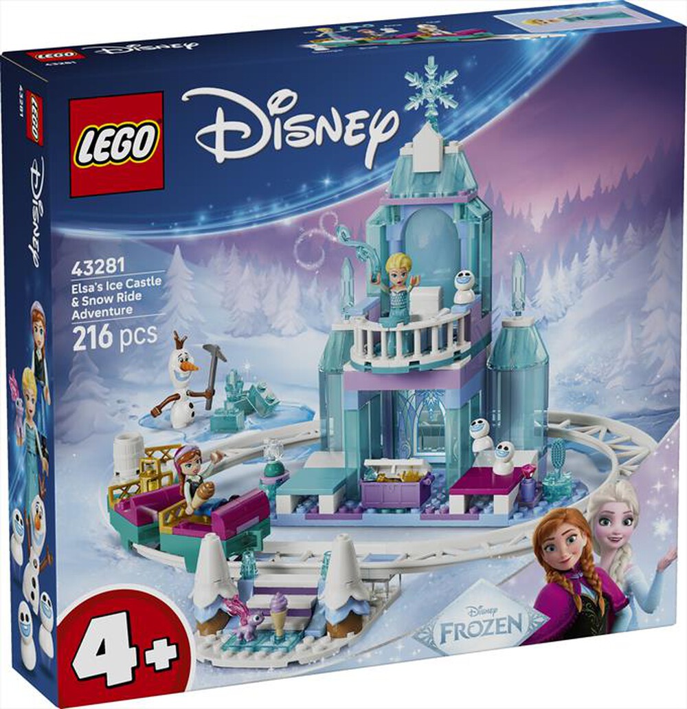 Immagine del prodotto LEGO - DISNEY Castello di ghiaccio di Elsa - 43281