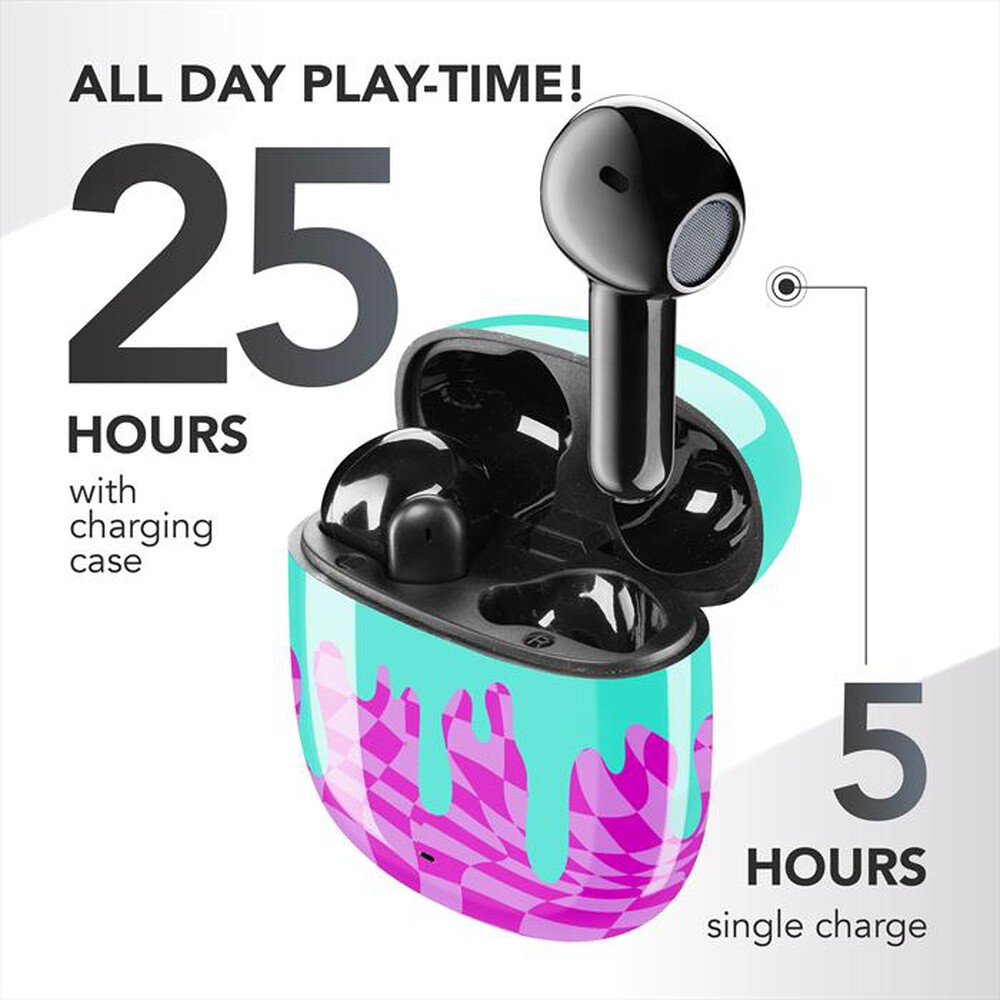 Immagine del prodotto CELLULARLINE - Auricolari Bluetooth TWS SHOWY-Multicolore