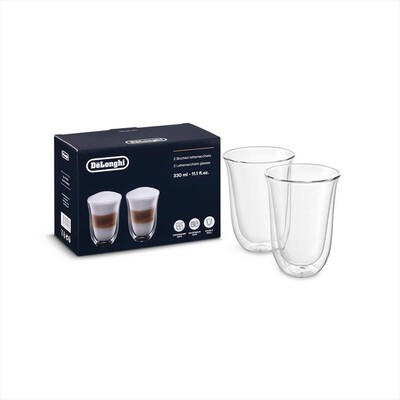 DE LONGHI - 2 TAZZINE LATTEMACCHIATO SET DLSC31