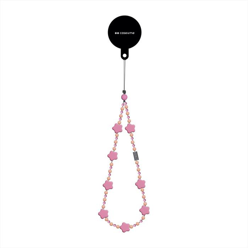 Immagine del prodotto CASEME - Beads laccetto telefono, fiori-Rosa