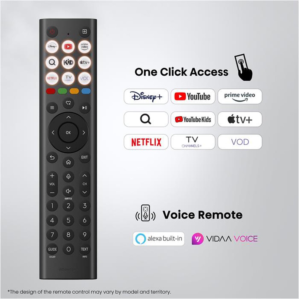 Immagine del prodotto HISENSE - Smart TV QLED 4K 43" 43A79S-NERO