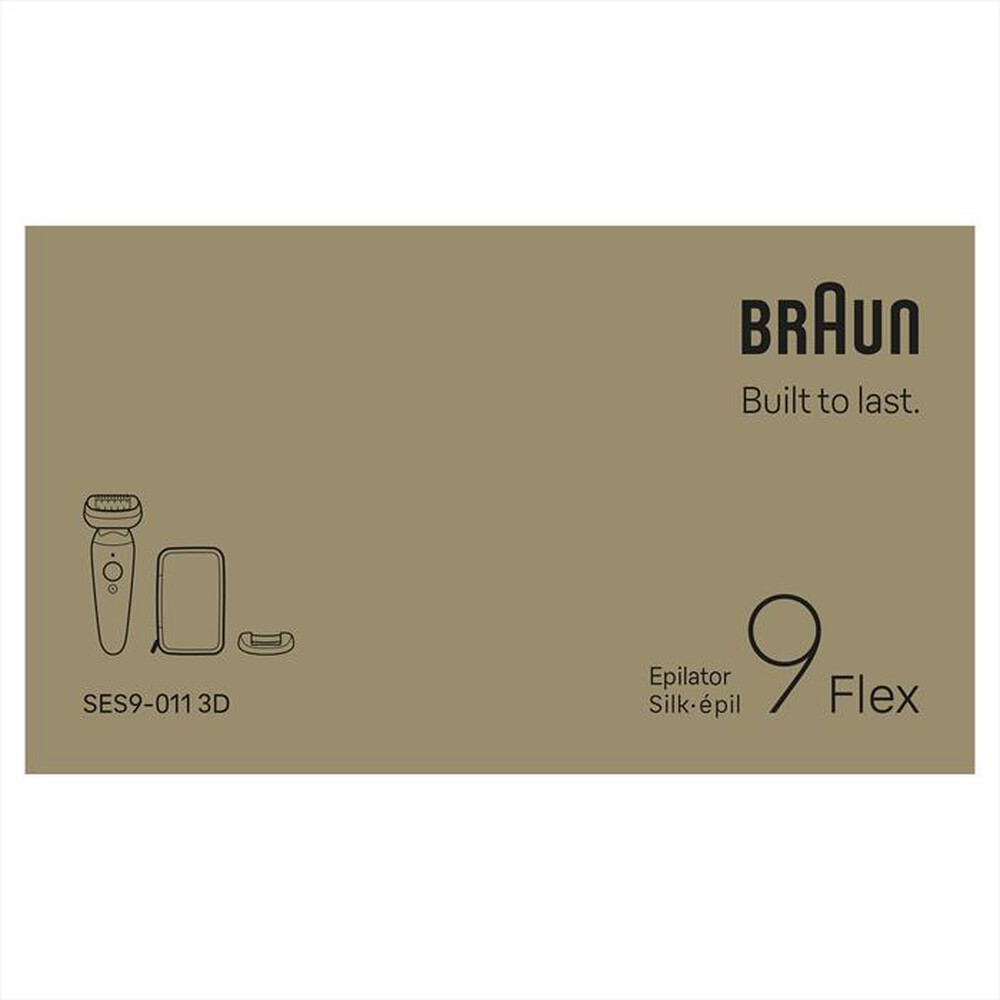 Immagine del prodotto BRAUN - Epilatore Wet & Dry LEGEPIL SES9-011 3D BOX MN-ORO