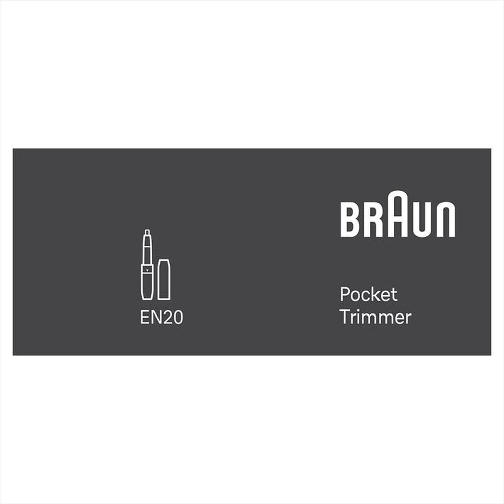 Immagine del prodotto BRAUN - BRAUN PRECISION EN20 GRIGIO-GRIGIO