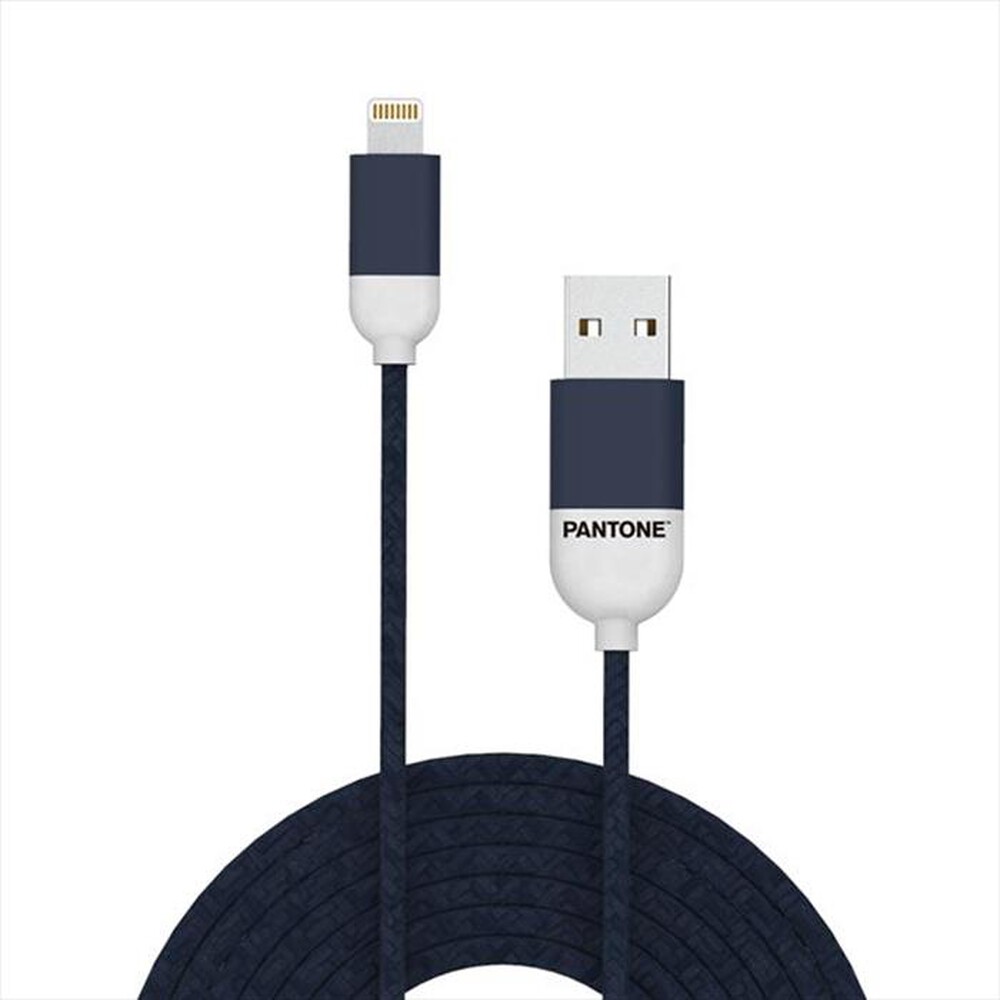 Immagine del prodotto PANTONE - PT-LCS001-5N - LIGHTNING CABLE 1 5 MT-BLU/PLASTICA