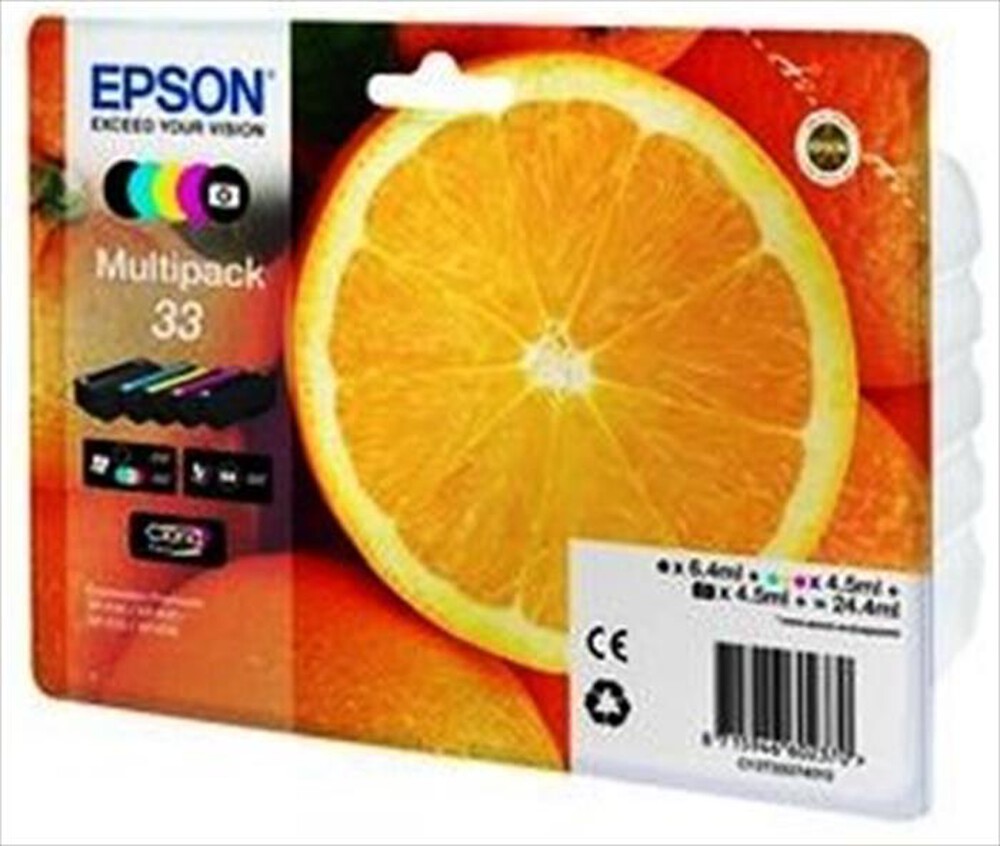Immagine del prodotto EPSON - NET33374BK MULTIPACK BL.XP-530-Multipack 5 colori (NCMG+NF)