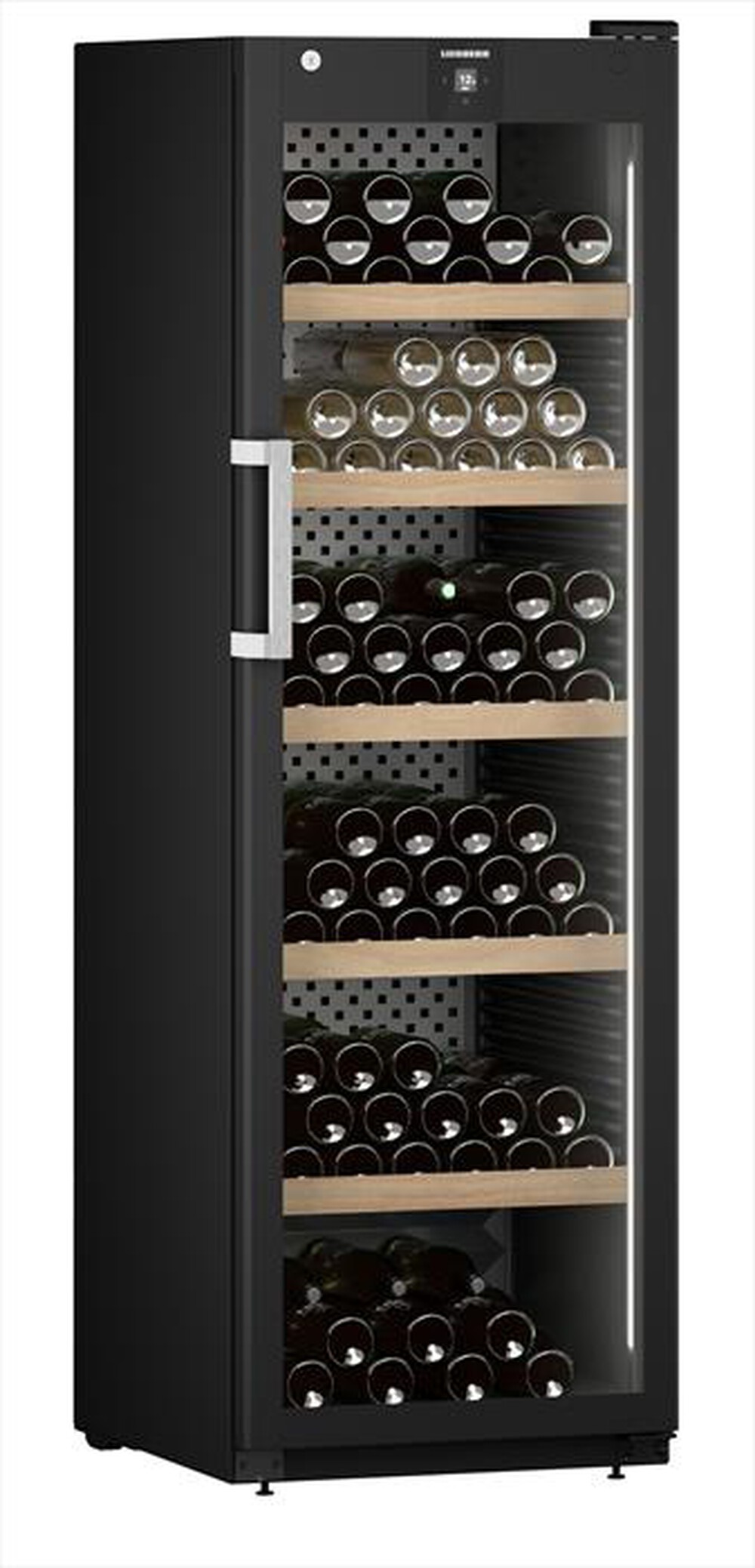 Immagine del prodotto LIEBHERR - Cantinetta WPBLI 5231-20 Classe F 229 bottiglie-Porta in vetro, telaio nero
