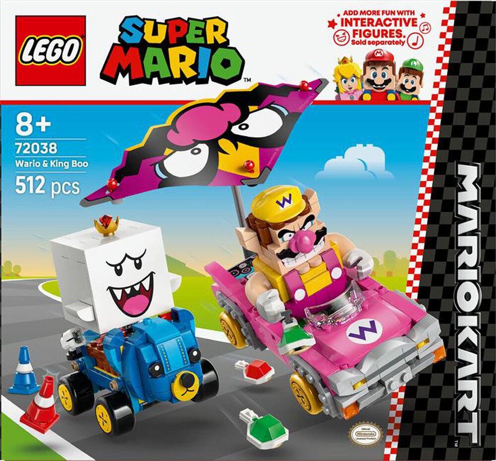 Immagine del prodotto LEGO - SUPER MARIO Mario Kart &ndash; Wario e Re Boo 72038