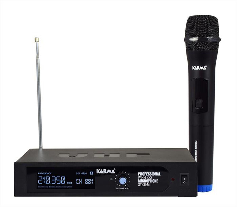 Immagine del prodotto KARMA - Radiomicrofono palmare VHF SET 6250-Nero