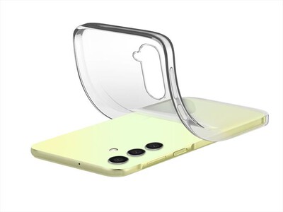 CELLULARLINE - Cover in gomma morbida SOFT per Galaxy A26-Trasparente