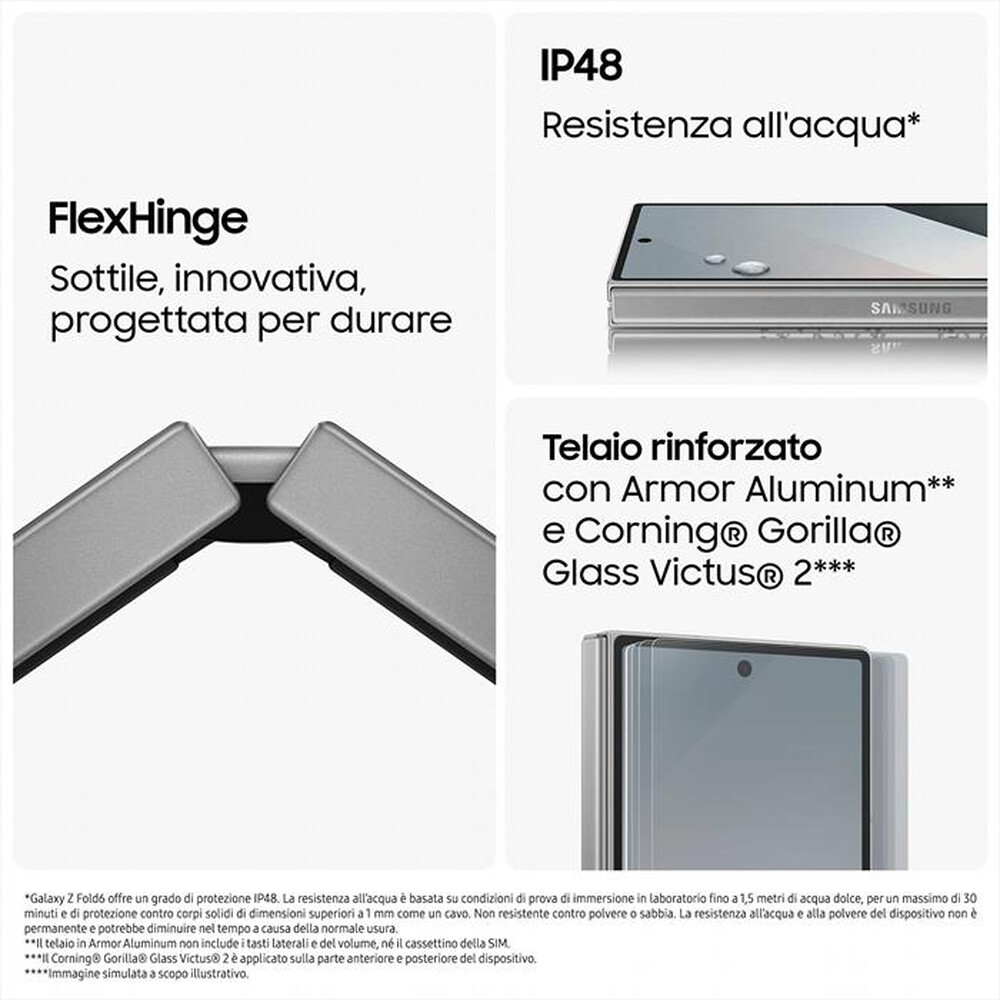 Immagine del prodotto SAMSUNG - Galaxy Z Fold6 12+512GB-Pink
