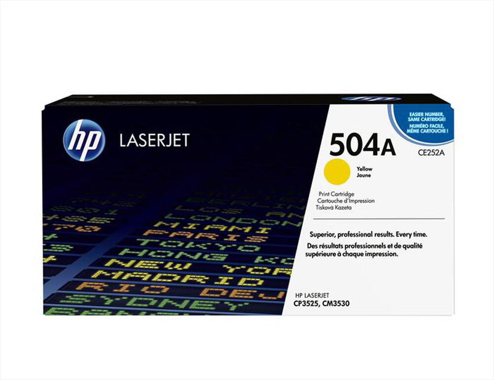 Immagine del prodotto HP - 504A TONER ORIGINALE-Giallo