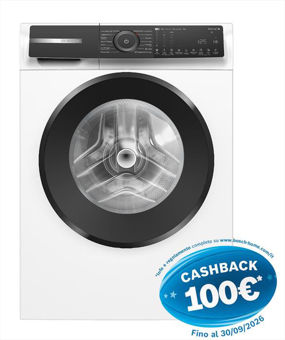 Immagine del prodotto BOSCH - Lavatrice Serie 6 WGH24400IT 9Kg 1400g/m Classe A-BIANCA