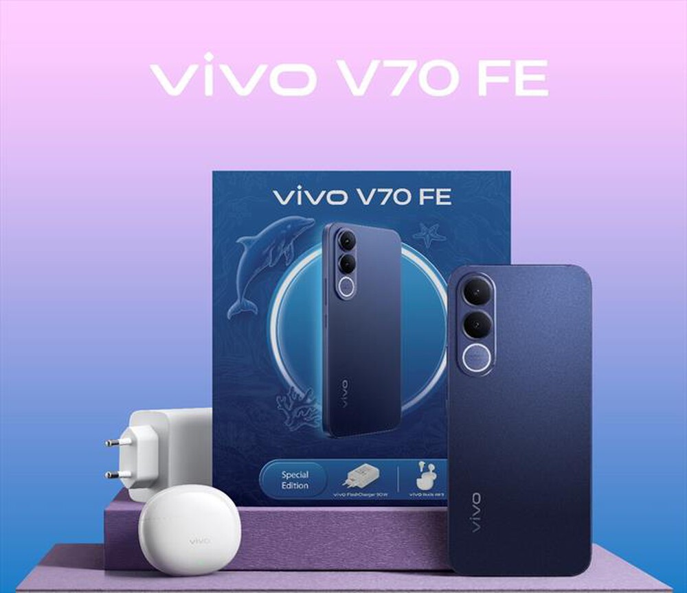 Immagine del prodotto VIVO MOBILE - Smartphone V70 FE 8+256 SPECIAL PACK-Ocean Blue