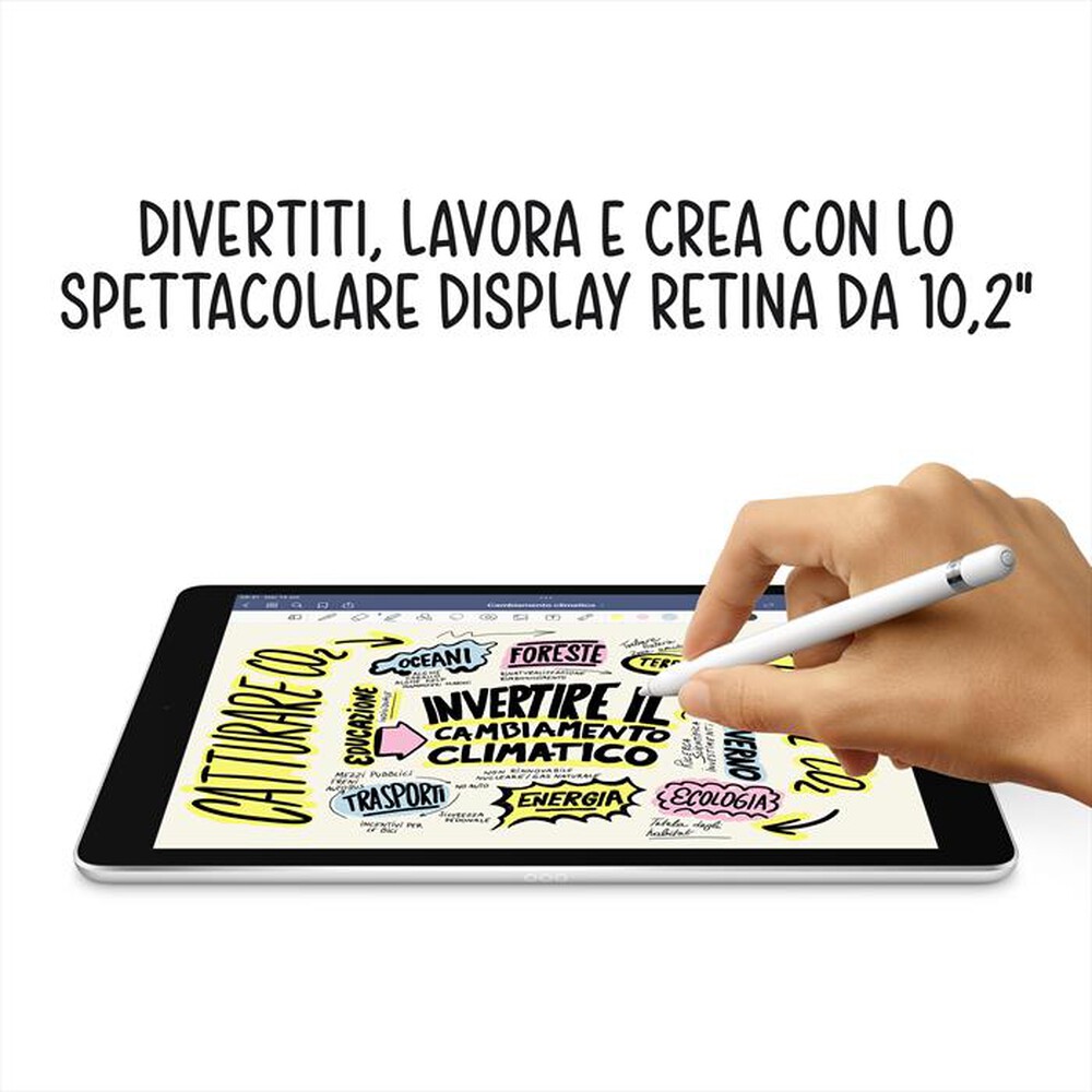 Immagine del prodotto APPLE - iPad 10.2" Wifi 256GB-Grigio Siderale