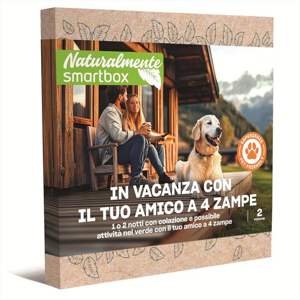 Immagine del prodotto SMARTBOX - IN VACANZA CON IL TUO AMICA A 4 ZAMPE-eBox digitale