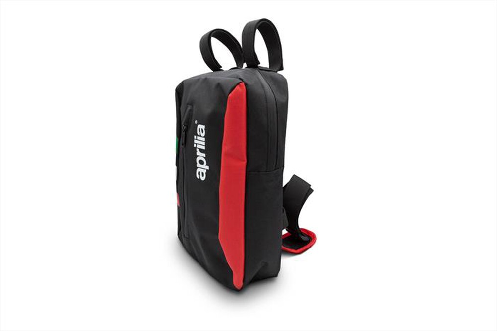Immagine del prodotto APRILIA - Borsa porta oggetti per monopattini elettrici-Bianco/Rosso/Azzurro