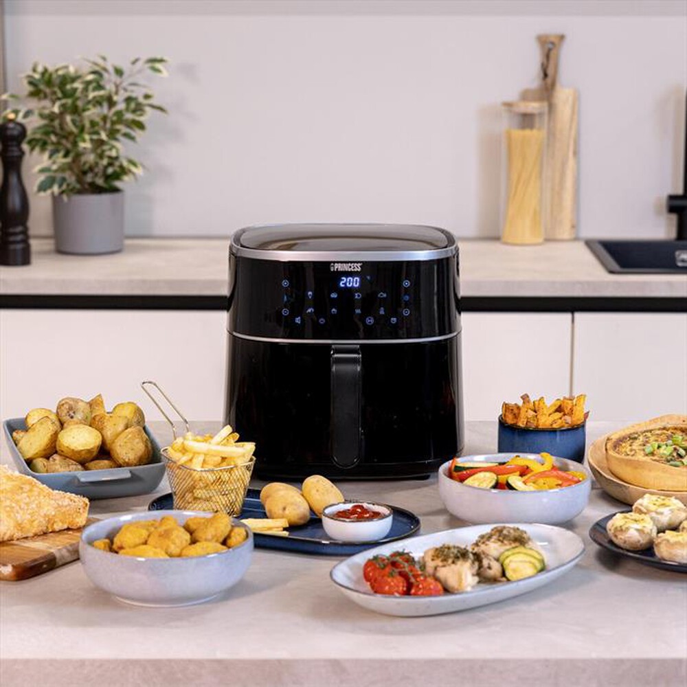 Immagine del prodotto PRINCESS - Friggitrice ad aria AEROFRYER DIGITALE 6 LITRI-NERO / PLASTICA