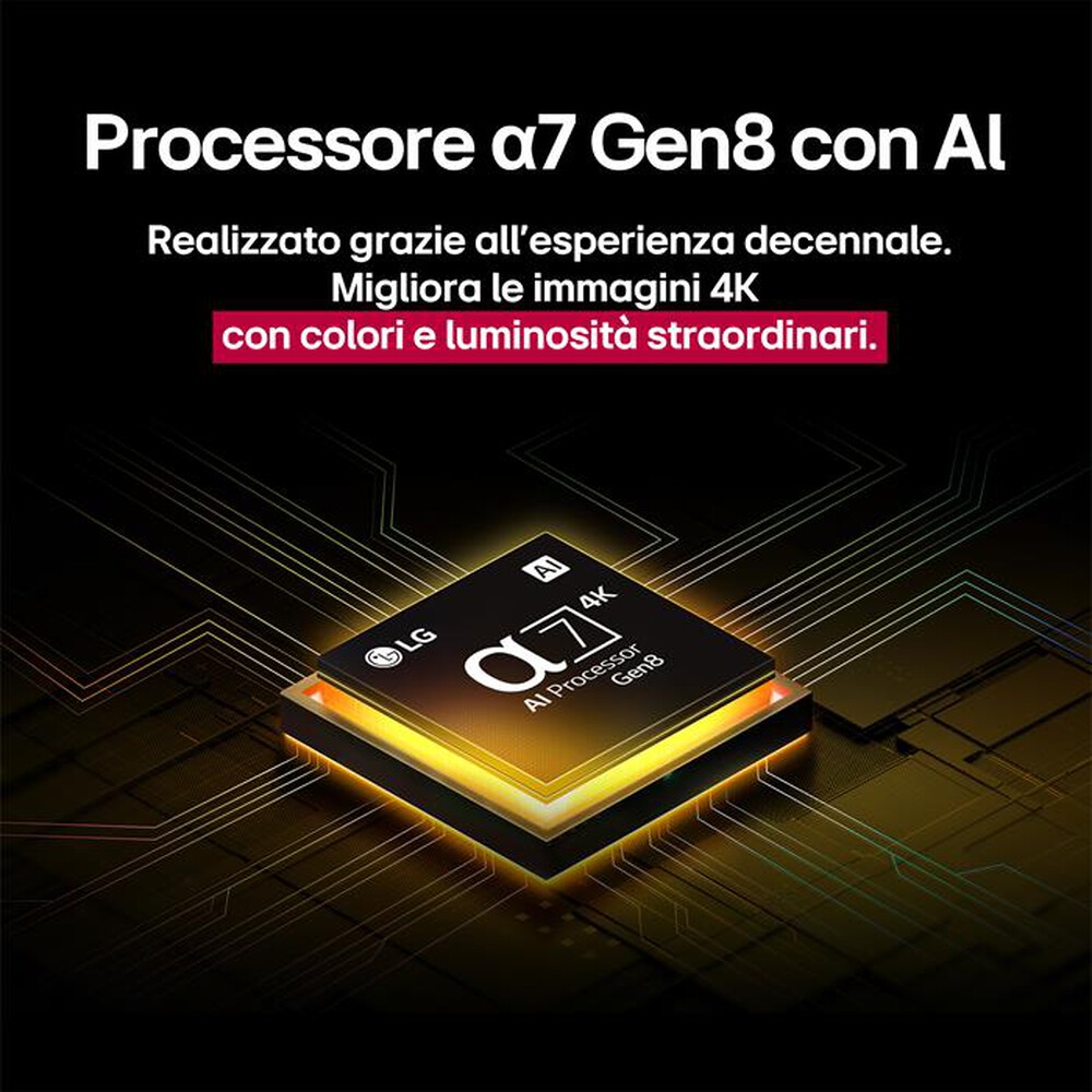 Immagine del prodotto LG - Smart TV MINI LED UHD 4K 50" QNED AI 50QNED70A6A-Nero