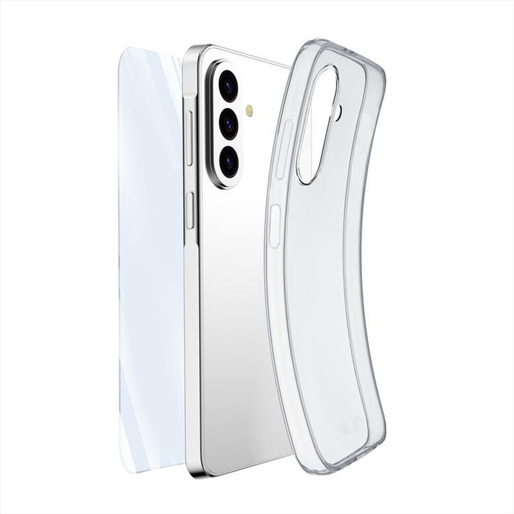 Immagine del prodotto CELLULARLINE - Kit custodia + vetro per Galaxy A27-Trasparente