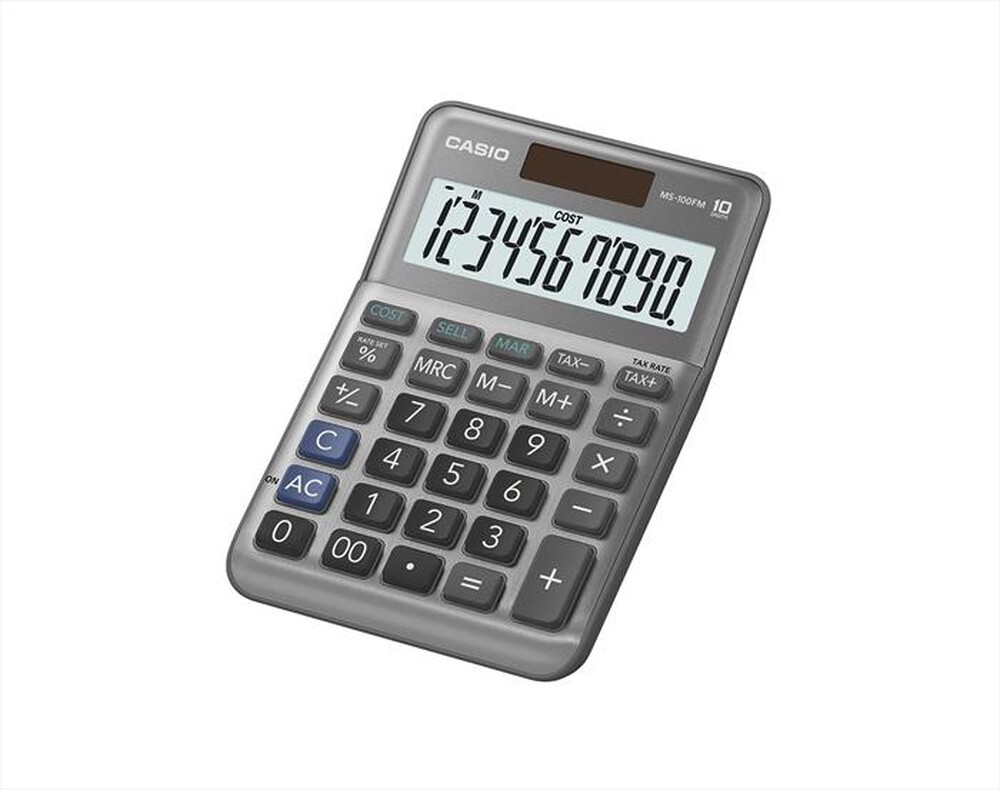 Immagine del prodotto CASIO - Calcolatrice MS-100FM-GRIGIO