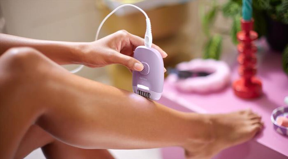 Immagine del prodotto PHILIPS - Epilatore con filo BRE257/00-lilla