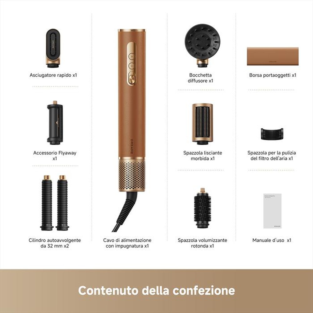 Immagine del prodotto DREAME - Asciugacapelli AIRSTYLE PRO 2 GOLD-Gold