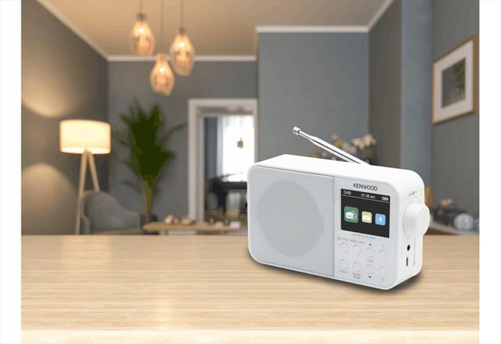 Immagine del prodotto KENWOOD - Radio sveglia CR-M30DAB-BIANCO