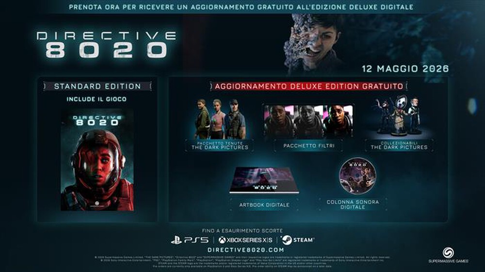 Immagine del prodotto NAMCO - DIRECTIVE 8020 DELUXE EDITION PS5
