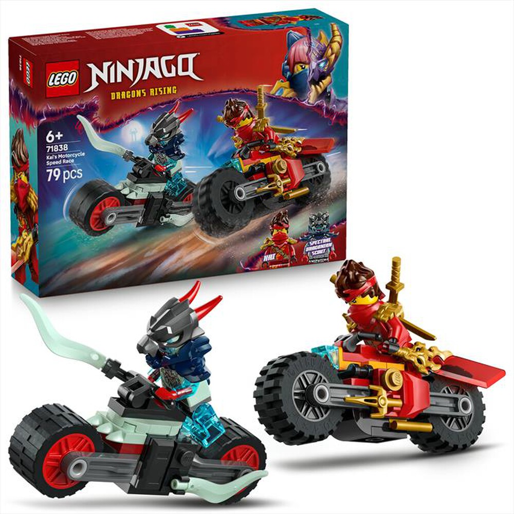 Immagine del prodotto LEGO - NINJAGO Gara di velocit&agrave; sulla moto di Kai 71838